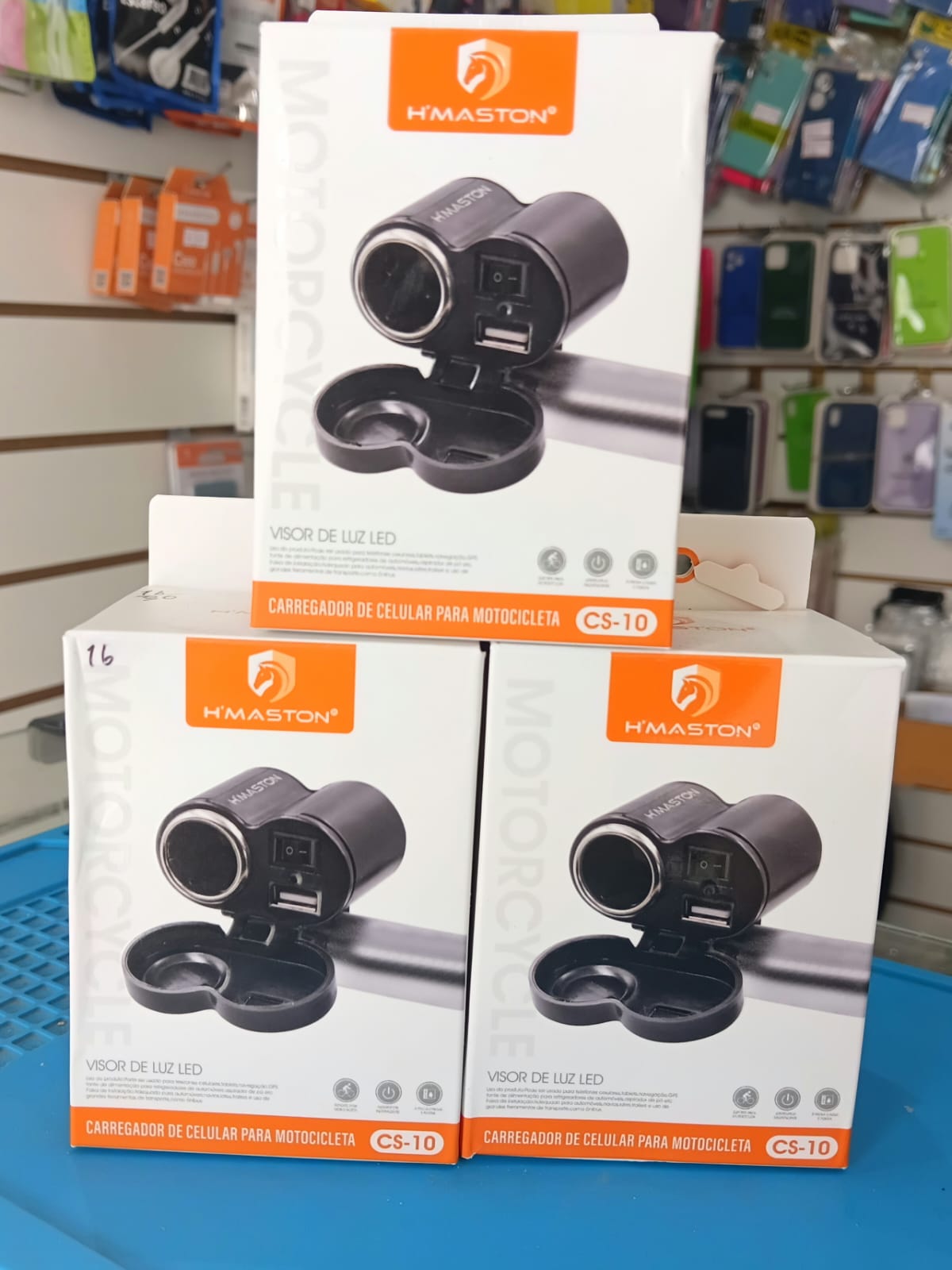 Carregador USB para Moto H’Maston