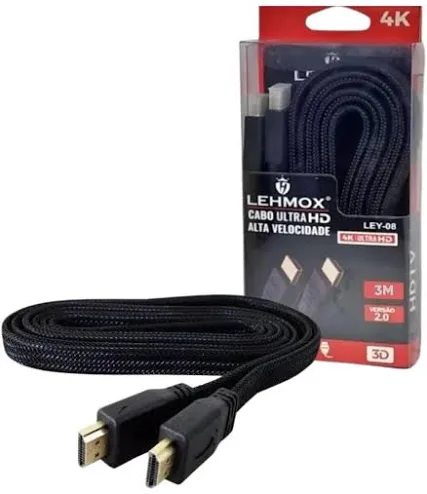 Cabo HDMI 4K, 2 Metros