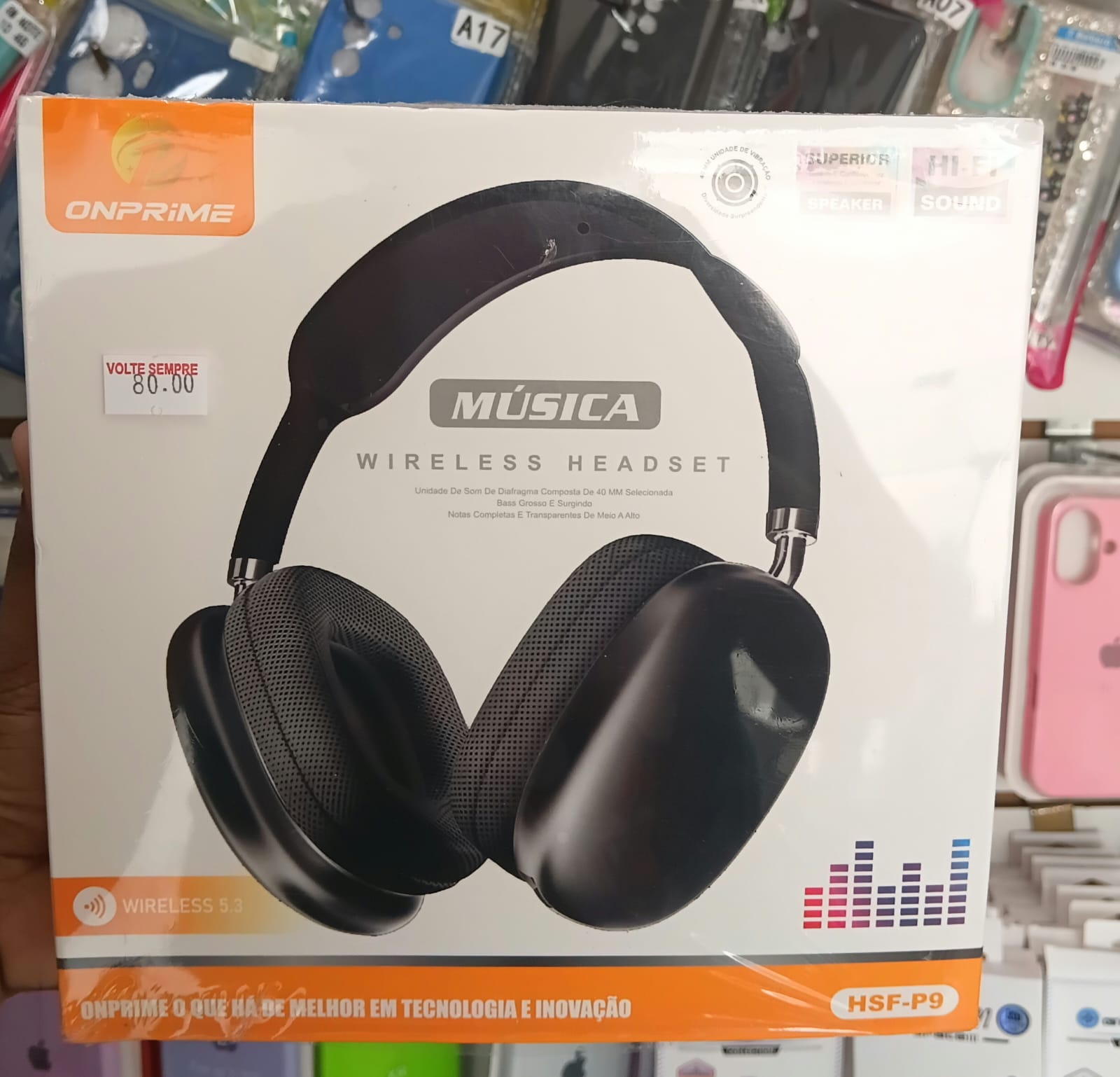 Fone Bluetooth OnPrime HSF-P9