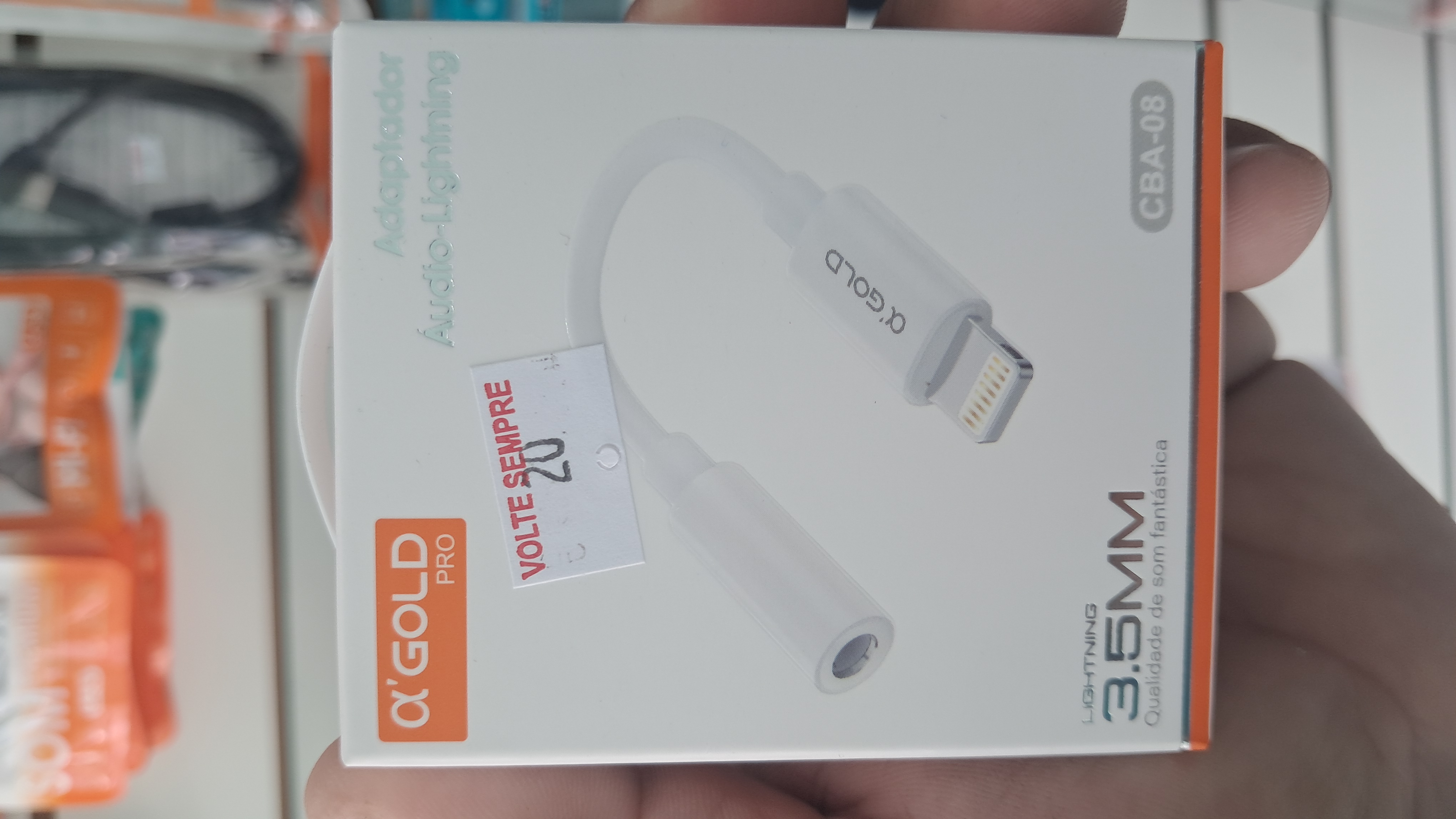 Adaptador IPhone para fone de ouvido
